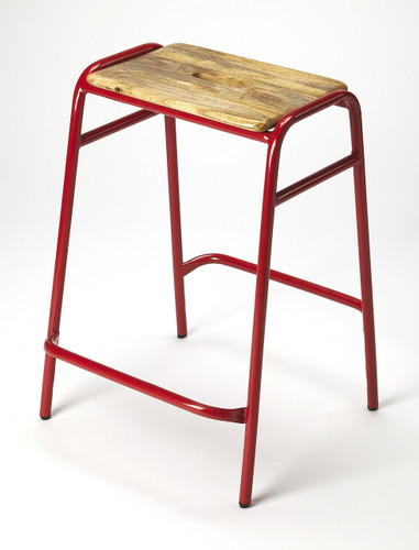 Dawson Red Counter Stool (5280293)