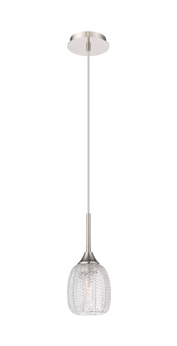 Berkshire - 1 Light - 6 inch - Polished Nickel - Cord Hung - Pendant (323-1P-PN-G323-5CL)