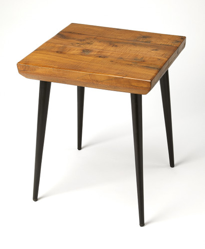 Jurgen Wood & Metal End Table (5285140)