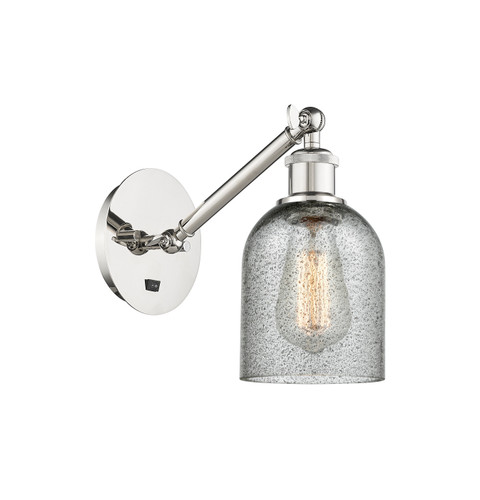 Caledonia - 1 Light - 5 inch - Polished Nickel - Sconce (317-1W-PN-G257-LED)