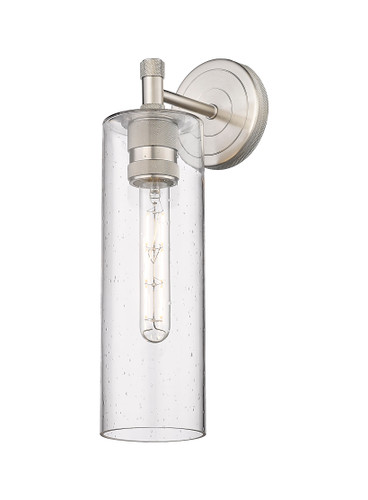 Crown Point - 1 Light - 5 inch - Satin Nickel - Sconce (434-1W-SN-G434-12SDY)