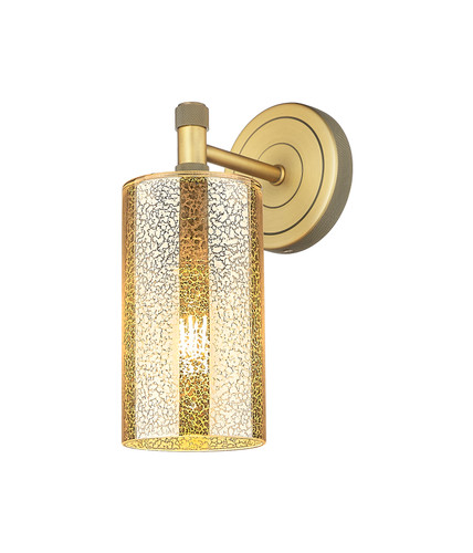 Crown Point - 1 Light - 5 inch - Brushed Brass - Sconce (434-1W-BB-G434-7ME)