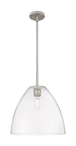 Crown Point - 1 Light - 12 inch - Satin Nickel - Pendant (434-1S-SN-GBD-122)