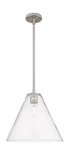 Crown Point - 1 Light - 12 inch - Satin Nickel - Pendant (434-1S-SN-GBC-122)