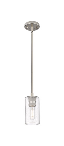 Crown Point - 1 Light - 5 inch - Satin Nickel - Pendant (434-1S-SN-G434-7SDY)