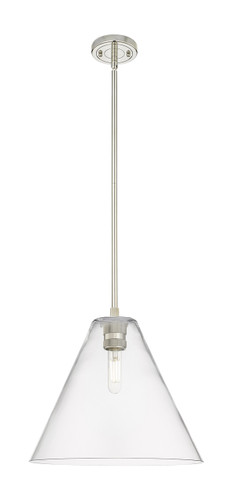 Crown Point - 1 Light - 12 inch - Polished Nickel - Pendant (434-1S-PN-GBC-122)