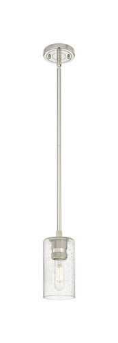 Crown Point - 1 Light - 5 inch - Polished Nickel - Pendant (434-1S-PN-G434-7SDY)