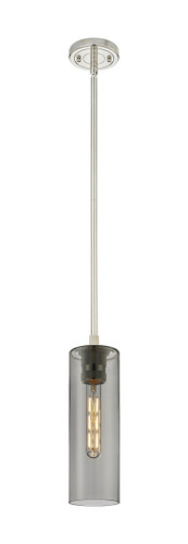 Crown Point - 1 Light - 5 inch - Polished Nickel - Pendant (434-1S-PN-G434-12SM)