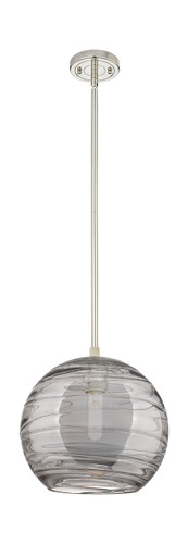 Crown Point - 1 Light - 10 inch - Polished Nickel - Pendant (434-1S-PN-G1213-10SM)