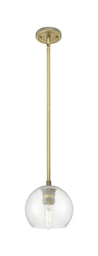 Crown Point - 1 Light - 6 inch - Brushed Brass - Pendant (434-1S-BB-G122-6)