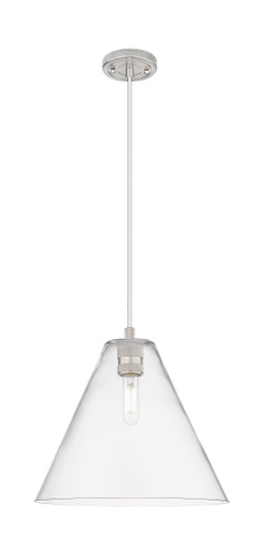 Crown Point - 1 Light - 12 inch - Satin Nickel - Pendant (434-1P-SN-GBC-122)