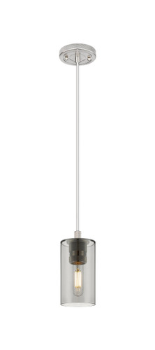 Crown Point - 1 Light - 5 inch - Satin Nickel - Pendant (434-1P-SN-G434-7SM)