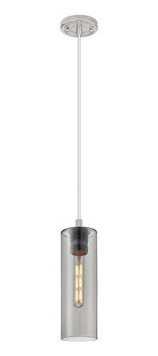 Crown Point - 1 Light - 5 inch - Satin Nickel - Pendant (434-1P-SN-G434-12SM)