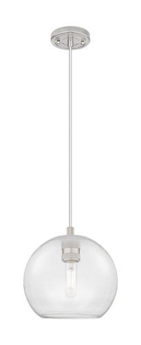 Crown Point - 1 Light - 8 inch - Satin Nickel - Pendant (434-1P-SN-G122-8)