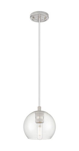 Crown Point - 1 Light - 6 inch - Satin Nickel - Pendant (434-1P-SN-G122-6)