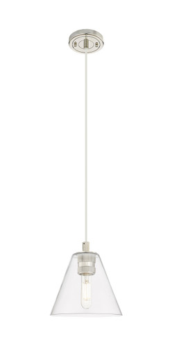Crown Point - 1 Light - 8 inch - Polished Nickel - Pendant (434-1P-PN-GBC-82)