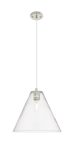 Crown Point - 1 Light - 12 inch - Polished Nickel - Pendant (434-1P-PN-GBC-122)