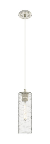 Crown Point - 1 Light - 5 inch - Polished Nickel - Pendant (434-1P-PN-G434-12DE)