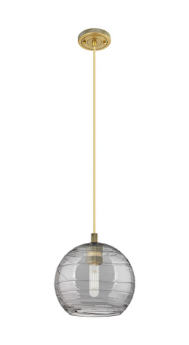Crown Point - 1 Light - 8 inch - Brushed Brass - Pendant (434-1P-BB-G1213-8SM)