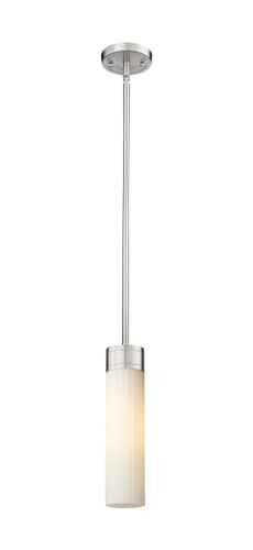 Empire - 1 Light - 3 inch - Satin Nickel - Pendant (429-1S-SN-G429-11WH)