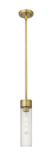 Empire - 1 Light - 3 inch - Brushed Brass - Pendant (429-1S-BB-G429-11CL)