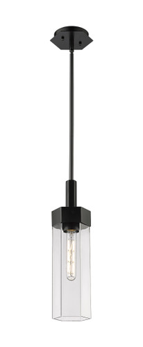 Claverack - 1 Light - 6 inch - Matte Black - Pendant (427-1S-BK-G427-14CL)