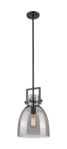 Newton Bell - 1 Light - 10 inch - Matte Black - Mini Pendant (411-1SM-BK-G412-10SM)