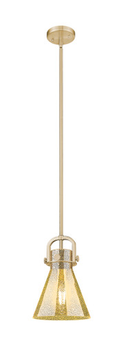 Newton Cone - 1 Light - 8 inch - Champagne Bronze - Mini Pendant (410-1SS-CB-G411-8ME)