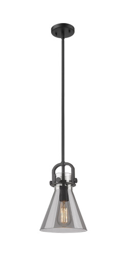 Newton Cone - 1 Light - 8 inch - Matte Black - Mini Pendant (410-1SS-BK-G411-8SM)
