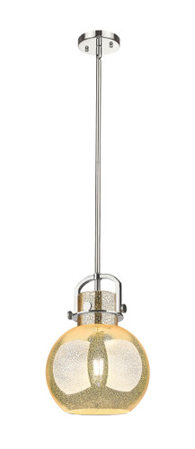 Newton Sphere - 1 Light - 10 inch - Polished Nickel - Mini Pendant (410-1SM-PN-G410-10ME)