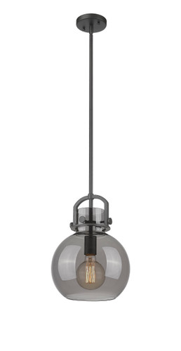 Newton Sphere - 1 Light - 10 inch - Matte Black - Mini Pendant (410-1SM-BK-G410-10SM)