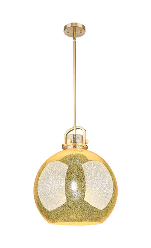 Newton Sphere - 1 Light - 16 inch - Champagne Bronze - Pendant (410-1SL-CB-G410-16ME)