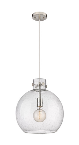 Newton Sphere - 1 Light - 14 inch - Satin Nickel - Cord hung - Pendant (410-1PL-SN-G410-14SDY)