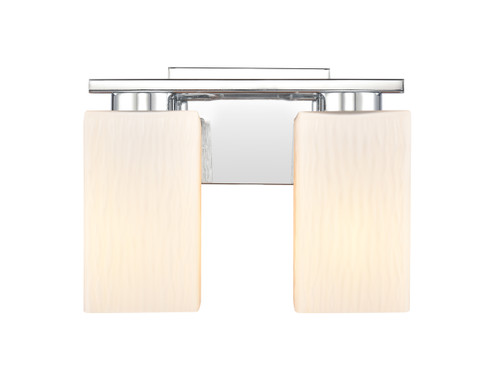 Juneau - 2 Light - 11 inch - Polished Chrome - Bath Vanity Light (419-2W-PC-G4191-LED)