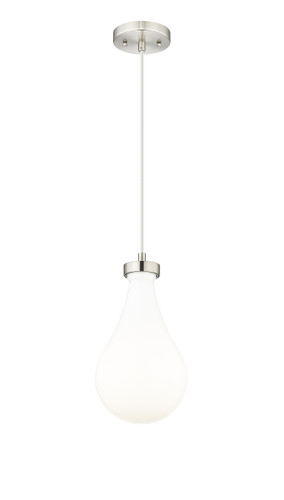 Owego - 1 Light - 5 inch - Satin Nickel - Pendant (451-1P-SN-G451-7GWH)