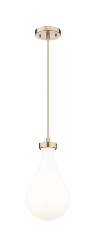 Owego - 1 Light - 5 inch - Champagne Bronze - Pendant (451-1P-CB-G451-7GWH)