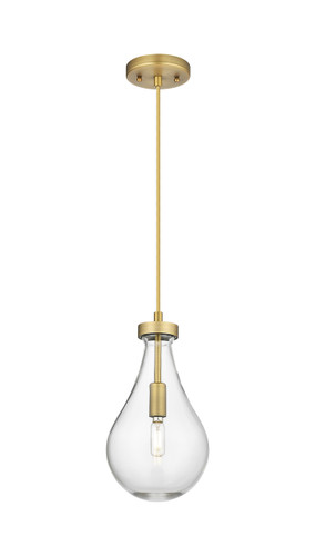 Owego - 1 Light - 5 inch - Brushed Brass - Pendant (451-1P-BB-G451-7CL)