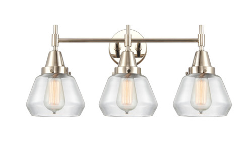 Fulton - 3 Light - 25 inch - Polished Nickel - Bath Vanity Light (447-3W-PN-G172)
