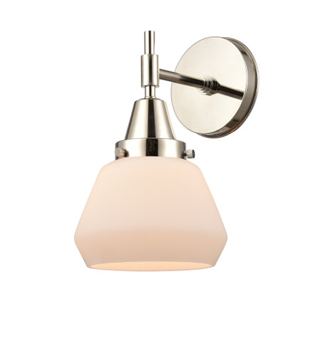 Fulton - 1 Light - 7 inch - Polished Nickel - Sconce (447-1W-PN-G171)