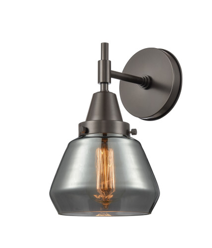 Fulton - 1 Light - 7 inch - Oil Rubbed Bronze - Sconce (447-1W-OB-G173)