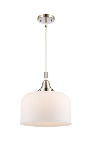 Bell - 1 Light - 12 inch - Polished Nickel - Mini Pendant (447-1S-PN-G71-L-LED)