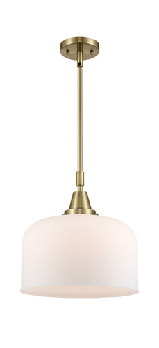 Bell - 1 Light - 12 inch - Antique Brass - Mini Pendant (447-1S-AB-G71-L)