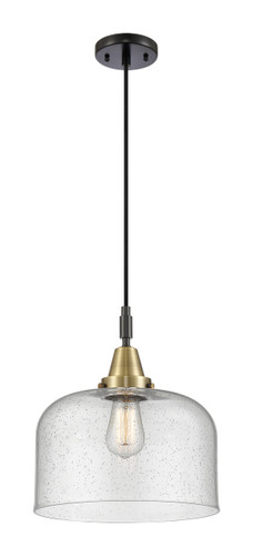 Bell - 1 Light - 12 inch - Black Antique Brass - Mini Pendant (447-1P-BAB-G74-L)