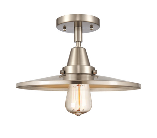 Appalachian - 1 Light - 12 inch - Brushed Satin Nickel - Flush Mount (447-1C-SN-MFR-SN-12)