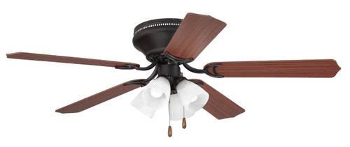 52" Brilliante Ceiling Fan in Oil Rubbed Bronze (BRC52ORB5C)