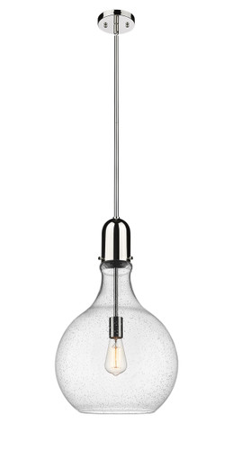 Amherst - 1 Light - 14 inch - Polished Nickel - Stem hung - Pendant (492-1S-PN-G584-14-LED)