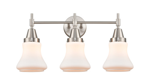 Bellmont - 3 Light - 24 inch - Satin Nickel - Bath Vanity Light (447-3W-SN-G191-LED)