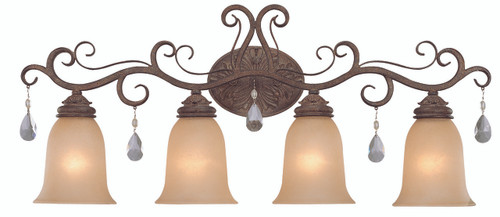 Englewood 4 Light Vanity In French Roast (25604-FR)