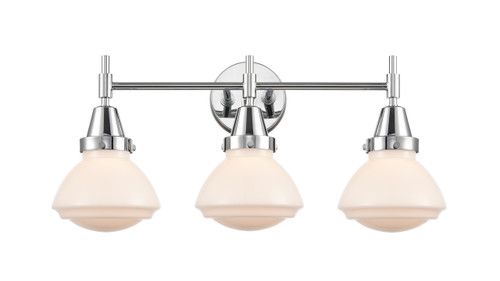 Olean - 3 Light - 25 inch - Polished Chrome - Bath Vanity Light (447-3W-PC-G321-LED)