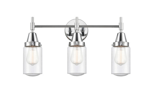 Dover - 3 Light - 23 inch - Polished Chrome - Bath Vanity Light (447-3W-PC-G314)